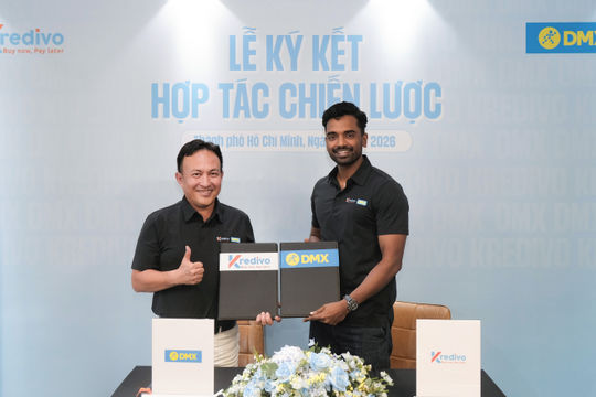 Kredivo Việt Nam và Điện Máy Xanh thiết lập quan hệ đối tác chiến lược toàn diện, thúc đẩy tài chính tiêu dùng số