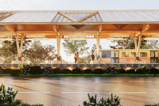 Khi nhà ga không chỉ là nơi dừng chân: Tuyến LRT Phú Quốc kể câu chuyện Việt Nam bằng kiến trúc