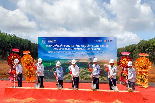 KNIC Đông Long Thành khởi động thi công hạ tầng, mở rộng cực tăng trưởng mới