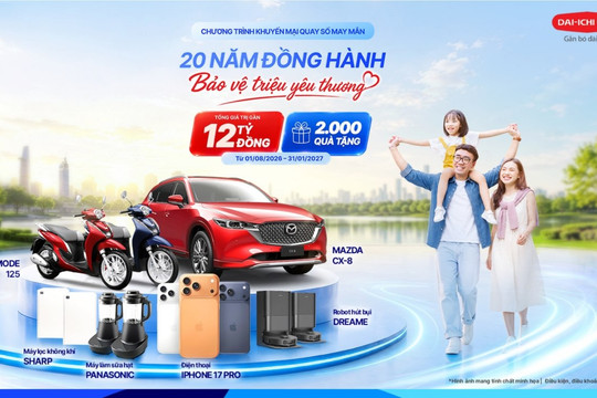 Dai-ichi Life Việt Nam triển khai chương trình khuyến mại gần 12 tỷ đồng