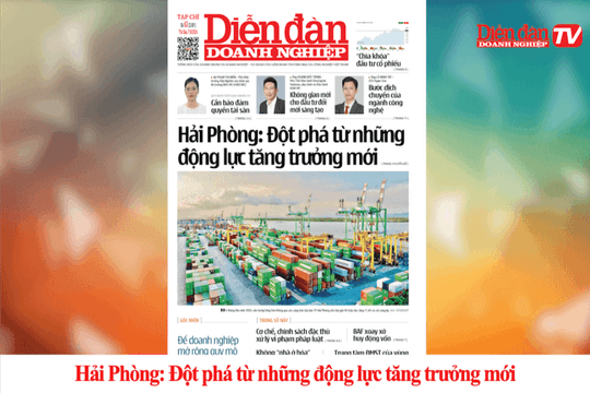 DIỄN ĐÀN DOANH NGHIỆP SỐ 63: Hải Phòng: Đột phá từ những động lực tăng trưởng mới