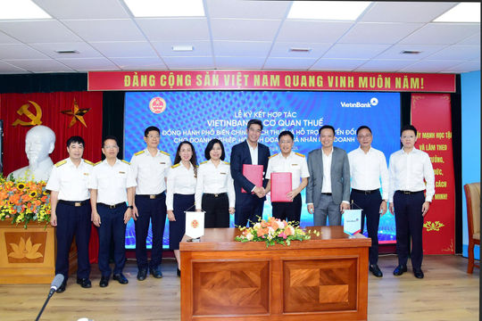 VietinBank hợp tác Cục Thuế đồng hành cùng hộ kinh doanh, cá nhân kinh doanh, doanh nghiệp thúc đẩy chuyển đổi số