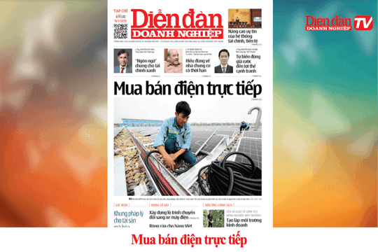 DIỄN ĐÀN DOANH NGHIỆP SỐ 64: Mua bán điện trực tiếp