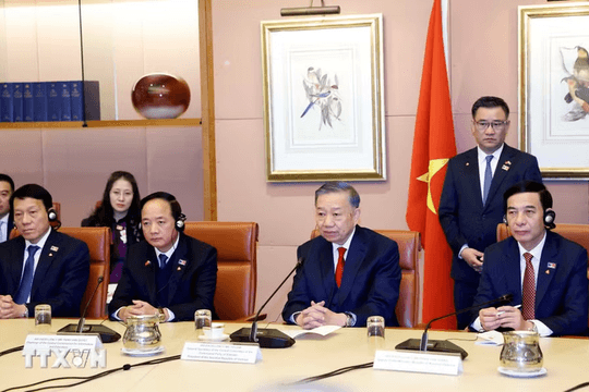 Tổng Bí thư, Chủ tịch nước Tô Lâm hội đàm với Thủ tướng Australia Anthony Albanese