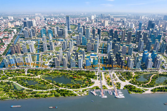 Hà Nội: Khởi công khu đô thị ven sông Hồng theo hướng thích ứng với tự nhiên