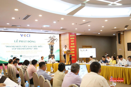 Phát động Chương trình tôn vinh, trao tặng danh hiệu "Doanh nhân Việt Nam tiêu biểu - Cúp Thánh Gióng" 2026