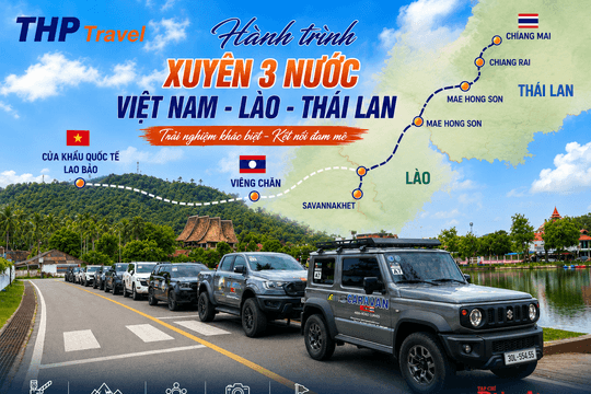 Đi theo cách của mình với Caravan xuyên Việt - Lào - Thái