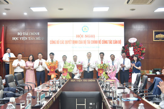 Học viện Tài chính kiện toàn bộ máy lãnh đạo, thúc đẩy 3 đột phá chiến lược