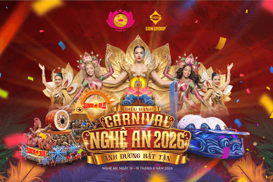 Lần đầu tiên Sun Group mang lễ hội Carnival quy mô lớn đến xứ Nghệ
