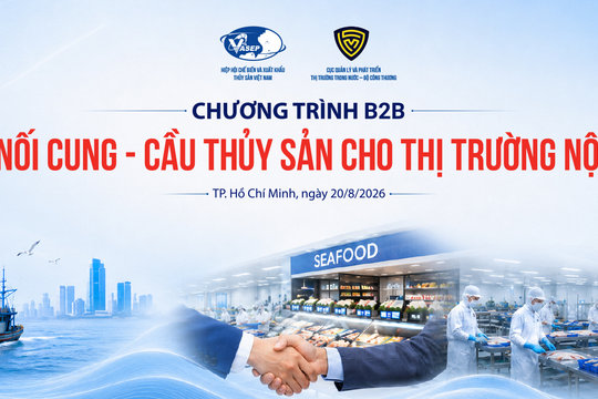 Kết nối cung - cầu, mở rộng thị trường nội địa cho thủy sản Việt