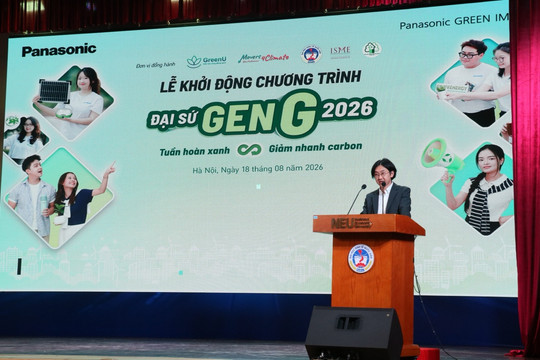 Panasonic khởi động Đại sứ Gen G 2026 mùa 4, hỗ trợ người trẻ triển khai sáng kiến xanh