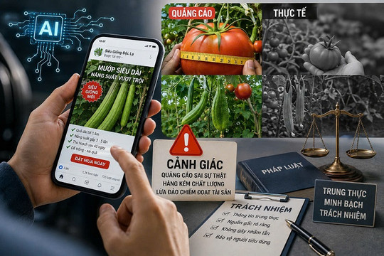 Dùng AI “phù phép” sản phẩm: Coi chừng vượt lằn ranh pháp lý