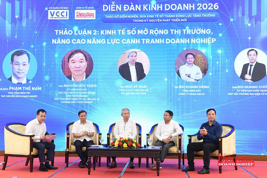 DIỄN ĐÀN KINH DOANH 2026: Doanh nghiệp trước cơ hội bứt phá từ kinh tế số
