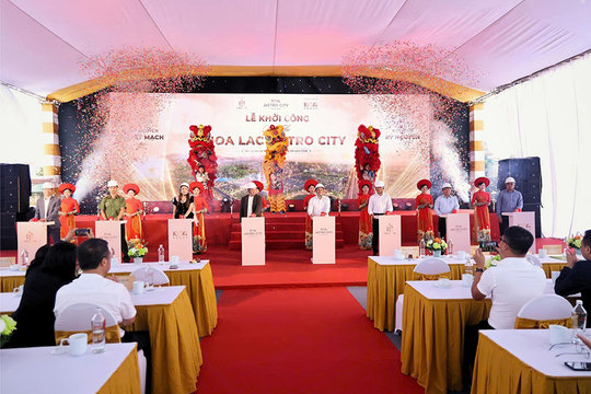 Hoa Lac Metro City khởi công, góp sức kiến tạo đô thị mới Hòa Lạc