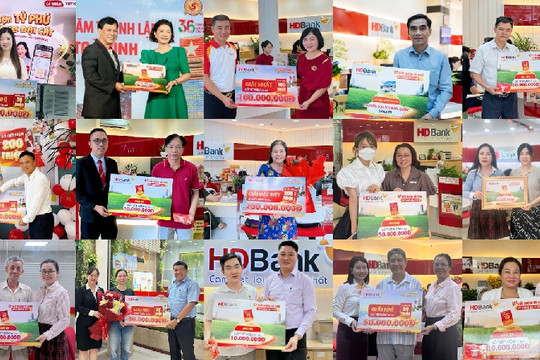 HDBank xác định chủ nhân 64 sổ tiết kiệm, còn cuộc đua săn 16 lượng vàng SJC
