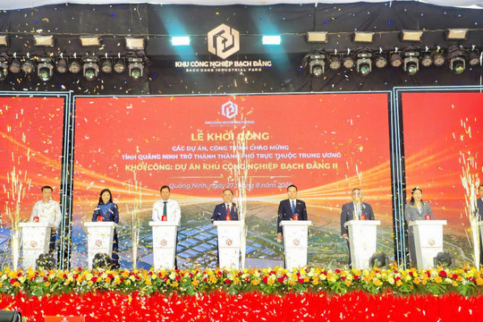 Khởi công KCN Bạch Đằng II: Đón dòng vốn mới từ lợi thế kết nối cảng biển - logistics