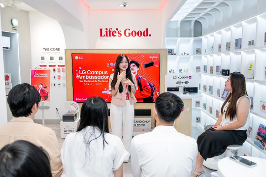 LG khởi động chương trình Đại sứ Sinh viên LG 2026, tiếp sức giới trẻ "định chất riêng, khơi bản lĩnh"