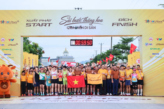 Giải marathon quốc tế VTV LPBANK 2026: Gần 4.000 vận động viên chinh phục cung đường di sản Vân Long
