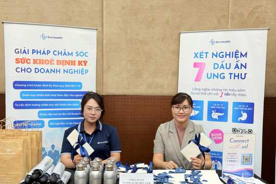 "Nhân sự khỏe - Doanh nghiệp mạnh": Cách Eco Health đồng hành cùng doanh nghiệp Thủ đô