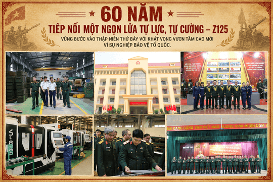 60 năm Z125: Từ xưởng sửa chữa pháo giữa chiến tranh đến nhà máy công nghiệp quốc phòng hiện đại