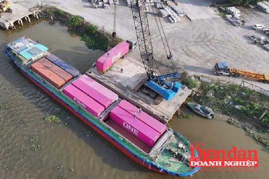 Cảng thủy nội địa: "Cánh tay nối dài" bứt phá hạ tầng logistics Hải Phòng