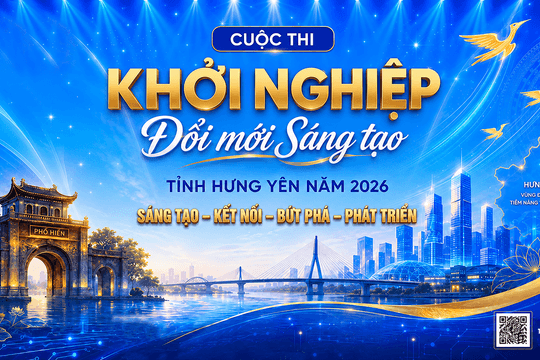 Hưng Yên kích hoạt sân chơi khởi nghiệp và đổi mới sáng tạo năm 2026