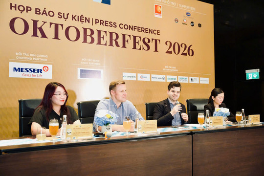 GBA Oktoberfest Việt Nam 2026 mang đậm không khí lễ hội Bavaria đến Hà Nội