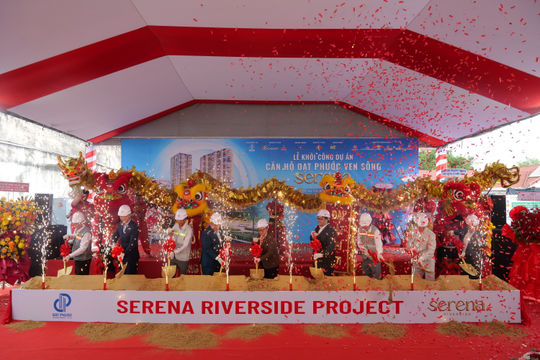 Khởi công dự án Serena Riverside 1.175 tỷ đồng, Đạt Phước tiếp tục khẳng định uy tín