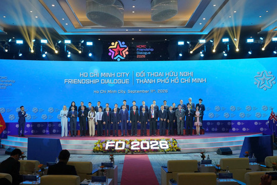 Tân Cảng Sài Gòn đồng hành cùng Đối thoại Hữu nghị TP.HCM 2026, kết nối nguồn lực quốc tế cho phát triển cảng biển và logistics