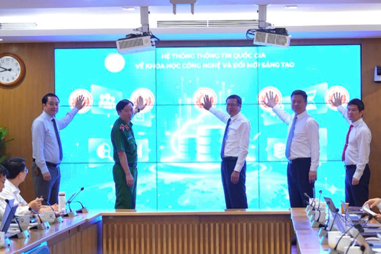 Ra mắt Hệ thống thông tin quốc gia về khoa học, công nghệ và đổi mới sáng tạo