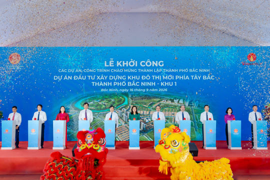 Vingroup khởi công dự án đầu tư xây dựng khu đô thị mới phía Tây Bắc thành phố Bắc Ninh