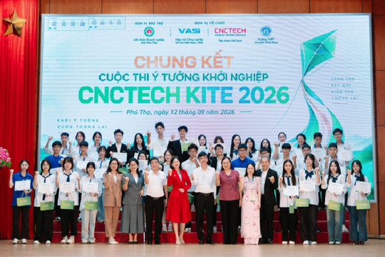 CNCTech KITE 2026: Ươm mầm khởi nghiệp, kiến tạo giá trị bền vững