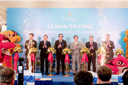 Khai trương Vinmec Riverside – Bệnh viện đa khoa quy mô tinh gọn, kết nối chuyên gia toàn hệ thống Vinmec