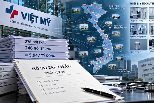 Công ty Việt Mỹ và “lỗ hổng” trong đấu thầu thiết bị y tế