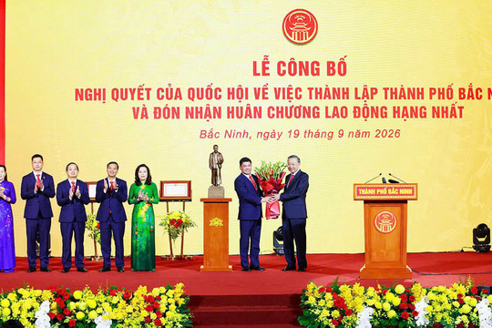 Nâng tầm vị thế, Bắc Ninh chính thức là thành phố thứ 9 của cả nước