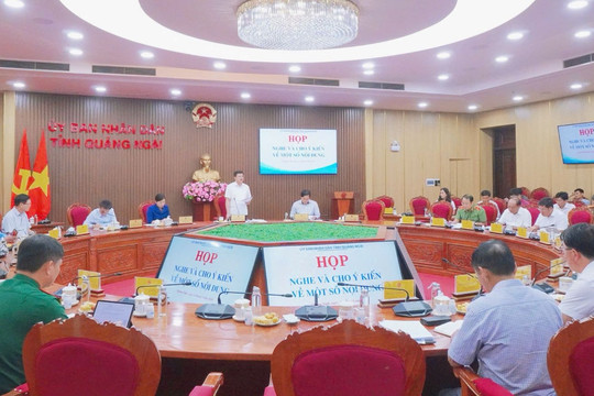 Quảng Ngãi: Phân bổ vốn đầu tư công hiệu quả, tránh dàn trải