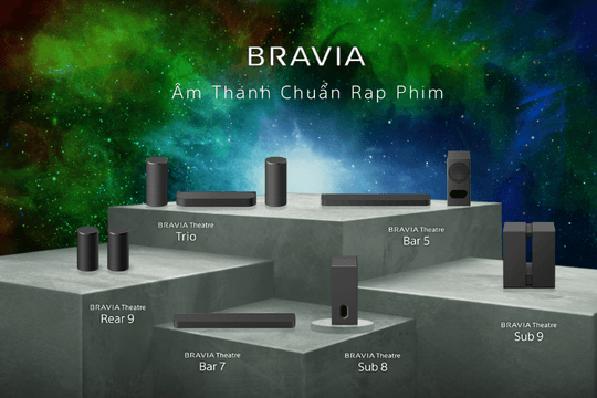 Sony Bravia 9 II True RGB được vinh danh “King Of RGB LED TV 2026”