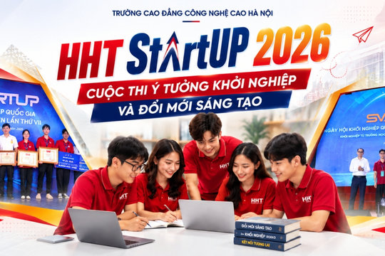 HHT StartUP 2026: Mở không gian để ý tưởng trẻ phát triển thành giá trị thực