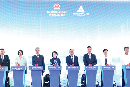Xã Ân Thi (Hưng Yên) đóng vai trò hạt nhân công nghiệp công nghệ cao, trung tâm đổi mới sáng tạo và logistics