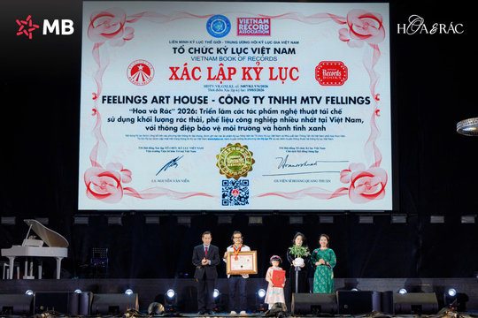 MB đồng hành cùng “Hoa và Rác 2026”, lan tỏa lối sống xanh qua nghệ thuật tái chế