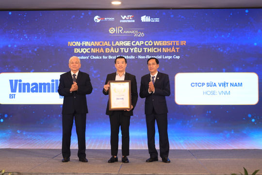 Vì sao Vinamilk tiếp tục được các định chế tài chính đánh giá cao?