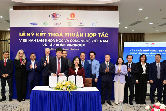Vingroup và VAST hợp tác phát triển công nghệ mũi nhọn
