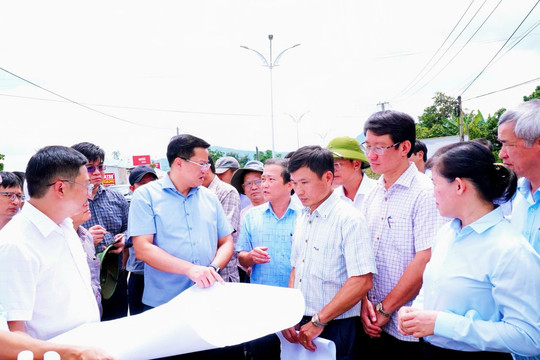 Quảng Ngãi: Tháo gỡ điểm nghẽn, đẩy nhanh tiến độ các dự án trọng điểm phía Tây tỉnh