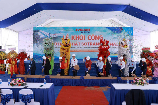 Kho hóa chất Sotrans Hố Nai đầu tư, vận hành chuyển đổi xanh