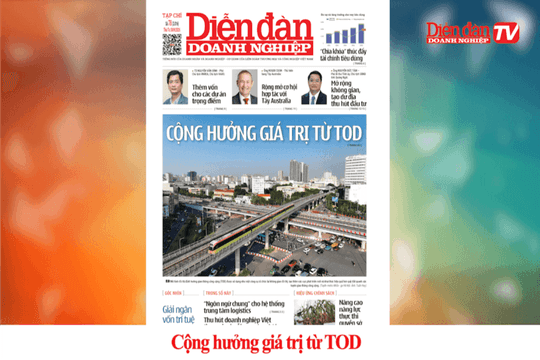 DIỄN ĐÀN DOANH NGHIỆP SỐ 78: Cộng hưởng giá trị từ TOD