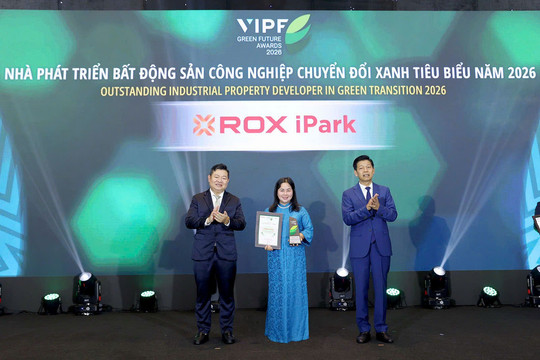 Dấu ấn ROX iPark trên hành trình xanh hóa bất động sản công nghiệp