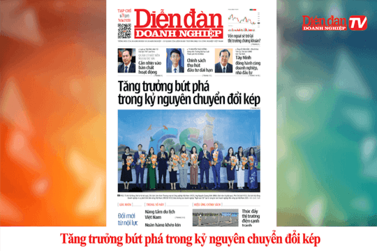 DIỄN ĐÀN DOANH NGHIỆP SỐ 79: Tăng trưởng bứt phá trong kỷ nguyên chuyển đổi kép