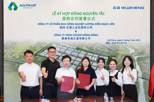 KCN An Phát 5 tăng tốc về đích hạ tầng, quỹ đất 150ha sẵn sàng đón nhà đầu tư