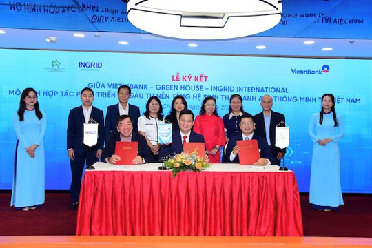 VietinBank bắt tay GreenHouse và Ingrid International