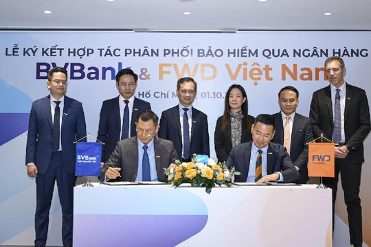BVBank và FWD Việt Nam hợp tác phân phối bảo hiểm nhân thọ qua kênh ngân hàng